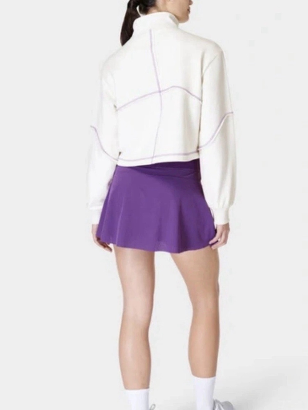 Sweaty Betty Revive Half Zip Sweatshirt SB8228 Size XS /US 4 - Picture 2 of 8